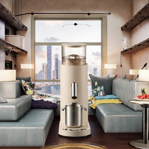 Molinillos de Café Cónicos Automáticos de Acero Inoxidable de Baja Velocidad - Uso Profesional y Doméstico con Control Táctil Electrónico - Product Image 3