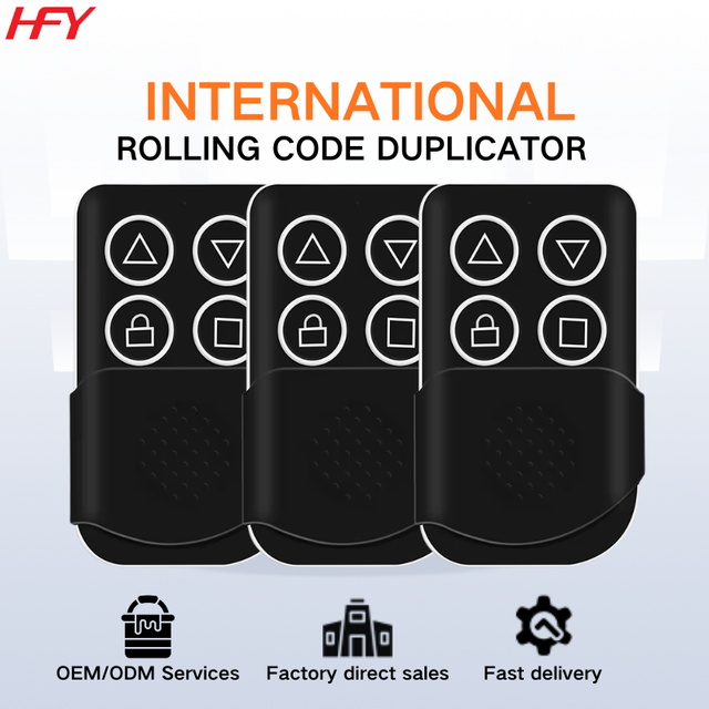 Hot Selling Industrial Remote Controller Wireless Remote Control Rolling Code Duplicator for Garage Door System