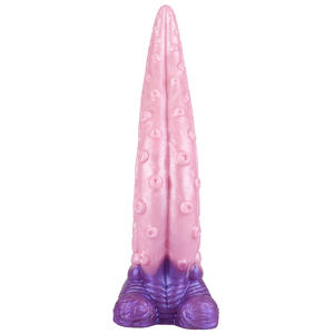 Faak Tier Oktopus Tentakel Riesiger Anal Plug Zungen förmiger flüssiger Silikon <span class=keywords><strong>dildo</strong></span> für Frauen masturbieren - Product Image 2