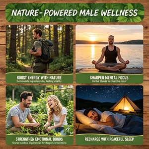 Complément Liquide Naturel à Base de Plantes <span class=keywords><strong>Cistanche</strong></span> & Maca 50ml avec Racine de Ginseng et Huître pour Soutenir la Vitalité, l'Endurance et l'Énergie Masculines - Product Image 2