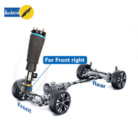 Boashutein Kit de suspension pneumatique avant droit avec ADS pour Land Rover Range Rover L322 Kit de suspension pneumatique de voiture 2010-2012