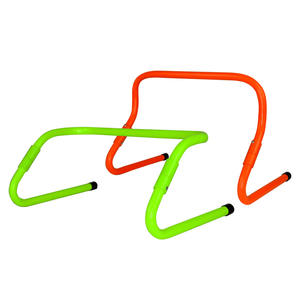 <span class=keywords><strong>Hurdles</strong></span> de football pliables et réglables en hauteur (2 hauteurs), en PVC, pour l'entraînement et la vitesse - Product Image 1