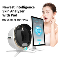 Wood Lamp Skin Analyzer Machine Facial Diagnostic Instrument Facial Moisture Test Facial Analysis 3d Skin Analysis Machine