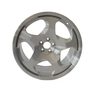 18 Inch 5 Hole Car Rims Alloy Wheel Black Silver OEM Customized Color Design Chrome Material Origin Warranty Service PCD