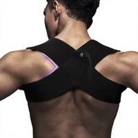 Ceinture de soutien pour corriger la posture du dos, en tissu respirant, légère, protection avancée pour hommes