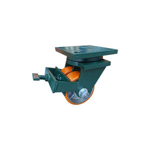 Gute Qualität Plate <span class=keywords><strong>Caster</strong></span> Super Heavy Duty zweireihige Räder PU <span class=keywords><strong>Caster</strong></span> 1/3/5 Tonne 6 Zoll/12 Zoll 150mm/300mm Karton 70mm - Product Image 2