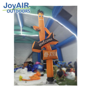 Outdoor Commerciële Aangepaste Band Met Oranje Smile Baby Stijl Buis <span class=keywords><strong>Man</strong></span> Opblaasbare Reclame Lucht Danser - Product Image 1