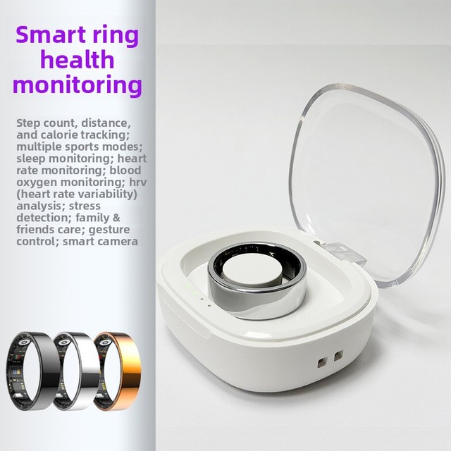 2026 New Smart Ring Camera Control Video Page Turning APP Wireless Connection Waterproof Unisex Finger 2.6g Ultra-Lightweight