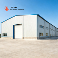 Hangar de Acero Prefabricado de Gran Envergadura, Anticorrosión, para Mantenimiento de Aeronaves