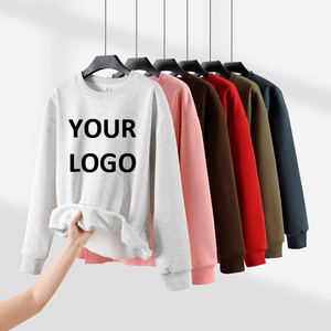 Sudadera con Capucha Personalizada de 420 g, Sudadera de Cuello Redondo para Hombre, Hombros Caídos, Color Sólido, Logotipo Impreso, Estilo Urbano, Peso Pesado - Product Image 1