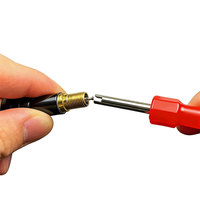 Clé universelle pour noyau de valve de voiture/vélo, outil portable pour retirer les noyaux de valve, outil de réparation automobile, outil pour noyau de valve de pneu de voiture