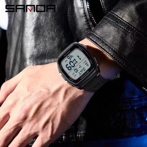 SKMEI2495 <span class=keywords><strong>Orologio</strong></span> <span class=keywords><strong>da</strong></span> <span class=keywords><strong>Polso</strong></span> Sportivo di Lusso per Uomo, Display Digitale con Funzione Sveglia, Cinturino in Plastica, Vendita all'Ingrosso - Product Image 1