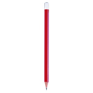 Matite grandi in legno per la scuola con cappuccio rosso, mina bianca HB, in plastica, matite colorate 2B, matite colorate 2B - Product Image 1
