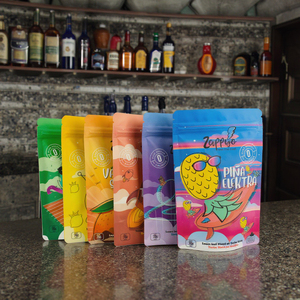 <span class=keywords><strong>Doypack</strong></span> đứng lên Túi Ziplock bao bì 3.5g 7G 14g tùy chỉnh mùi bằng chứng Mylar Ziplock túi ba chiều nhãn mờ túi dây kéo - Product Image 6