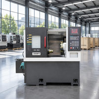 Tour CNC à tourelle avec tourelle servo à 10 postes pour tournage de haute précision de barres et de profilés de 45 mm LK-160