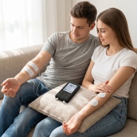 Appareil de physiothérapie TENS rechargeable à double canal pour le traitement de la neuropathie