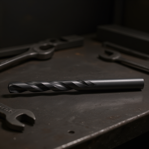 Broca helicoidal HSS de 17.5 mm, 191 mm de longitud, serie corta negra para perforación de metal - Product Image 3