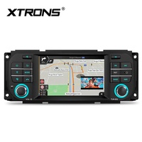 XTRONS Écran IPS 5 pouces Octa Core 64 Go avec DSP EQ, plusieurs interfaces utilisateur, navigation Android, autoradio pour Chrysler / Jeep / Dodge