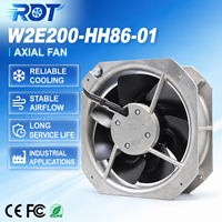 Ventilateur axial de ventilation pour armoire de commutation d'onduleur W2E200-HH86-01, unité de remplacement industrielle, système, ensemble, équipement, appareil