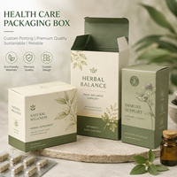Boîte en carton personnalisée pour compléments protéiques, emballage en papier pliable pour produits nutritionnels en poudre avec service d'impression