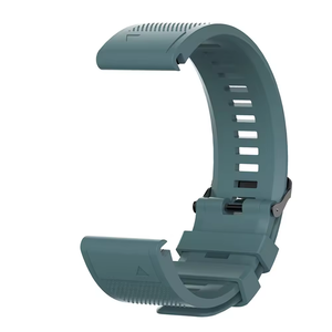Bracelet en silicone pour montre <span class=keywords><strong>Garmin</strong></span> <span class=keywords><strong>Fenix</strong></span> 8 7 7X 6X Pro 5X <span class=keywords><strong>5S</strong></span> Plus <span class=keywords><strong>Sapphire</strong></span> Solar Smart Watch, 20 mm, 22 mm, 26 mm, sport de plein air - Product Image 2