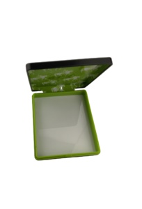 Cajas Rectangulares Personalizadas de Hojalata con Bisagras - Metal Reciclable con Inserto de PE, Empaque Premium para Joyería, Regalos y Manualidades - Product Image 2