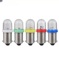 Ampoule LED T-BULL GE44 BA9S DC/AC 6V/6.3V pour remplacement de machine de flipper, lumière bleue