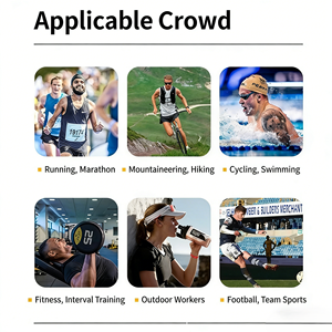 Agent gélifiant <span class=keywords><strong>naturel</strong></span> en vinyle noir à double énergie, le plus vendu en Europe, supplément sportif pour adultes pour la course de marathon et les glucides - Product Image 4