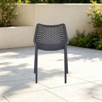 Chaise Velar moderne en polypropylène moulé par injection, fibre de verre, imperméable, écologique, portable, empilable, pour intérieur, école, parc