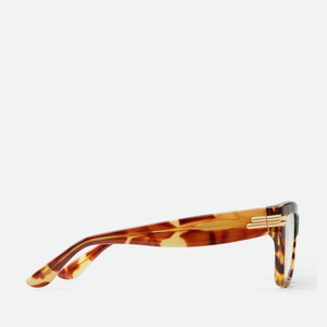 Lunettes de soleil rectangulaires classiques Bottega BV, monture en acétate, protection UV400, pour la mode, les trajets quotidiens et les activités de plein air, Veneta - Product Image 3
