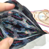 3.5g Pack Irrégulier Odeur Preuve Forme Spéciale Sac spécial en forme d'hologramme peinture Spécial Plastique Découpé Personnalisé Forme Mylar