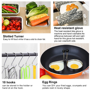 Ensemble d'outils de barbecue extérieur en acier inoxydable Offre Spéciale Teppanyaki spatule BBQ outils de cuisson Camping ensemble d'outils de cuisine - Product Image 5