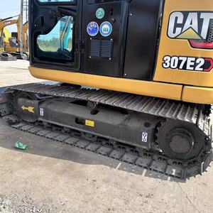 รถขุดตีนตะขาบ CAT 307E2 มือสองพร้อมเครื่องยนต์ CAT และใบมีดดันดิน มีสินค้าในสต็อก - Product Image 2