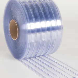 Fuxing Cổ Phiếu nhà máy 300mm * 3mm linh hoạt rõ ràng nhựa PVC Dải cuộn cho Cửa Rèm PVC dải