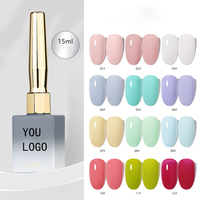 AMO Vernis à ongles en gel 15ml 15g 2025 Trendy Passion Candy Macaron Colors 12 DIY Colors in Bottle