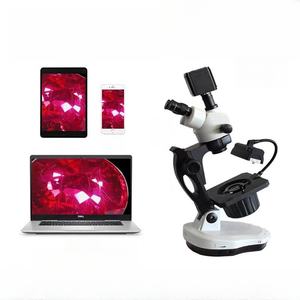 4K UHD 1080P @ 60fps宝石テスト宝石学ダークフィールドh 4K HDUSBカメラ宝石学顕微鏡ジュエリー顕微鏡 - Product Image 1