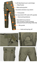 Combinaison de combat GEN3, respirante, verte, camouflage USMC, uniforme tactique