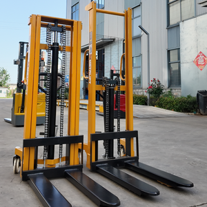 Kad Hướng dẫn sử dụng <span class=keywords><strong>Pallet</strong></span> <span class=keywords><strong>Stacker</strong></span> 1000kg 2000kg 30000kg 1100mm-3500mm sắt <span class=keywords><strong>Pallet</strong></span> tay thủy lực xe nâng nâng đôi <span class=keywords><strong>mast</strong></span> C hình dạng - Product Image 5