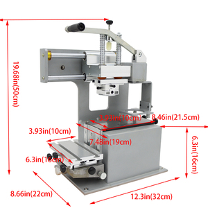 Настольный тампонный принтер для ручной трафаретной печати на пластиковых флаконах для духов, винных бутылках, стаканах и крышках - Product Image 2