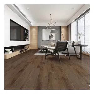 Matériaux vierges ignifuges imperméables de luxe personnalisés Offre Spéciale 4mm PVC SPC Click Flooring