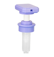 Vente en gros usine – Bouchon pompe distributeur anti-déversement en plastique multicolore 24mm 28mm 33mm pour bouteilles de détergent vaisselle