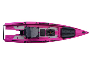 Kayak à <span class=keywords><strong>moteur</strong></span> électrique à pédale unique Nouveau design Canoë <span class=keywords><strong>gonflable</strong></span> assis sur le dessus <span class=keywords><strong>pour</strong></span> la pêche, le surf, l'aviron-Matériau durable en LLDPE - Product Image 3