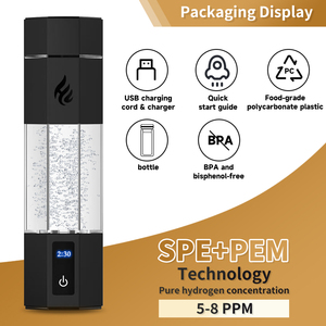 2025 mới nhất 8000ppb Hydrogen chai nước | SPE/pem Công nghệ & FDA chứng nhận | Bán Chạy nhất/OEM/ODM (nhà máy trực tiếp Giao hàng nhanh) - Product Image 3