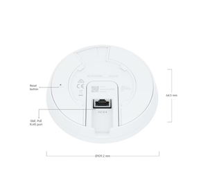 Cámara de Seguridad IP para Interiores y Exteriores Ubiquiti Unifi UVC-G4-Dome de 4MP, Video HD 2K, Cámara Domo PoE con Visión Nocturna IR, Audio Bidireccional - Product Image 5