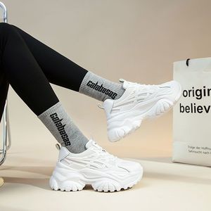 Baskets tendance à plateforme épaisse avec semelle Magma Fluid Bionic pour femme, respirantes en maille, style Dad Shoes, MOQ <span class=keywords><strong>1</strong></span> - Product Image 6