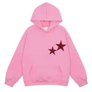 Clothes manufacturers custom five-pointed star printed hoodie graphic hoodies