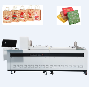 Imprimante à jet d'encre numérique à plat couleur unique Chargeur automatique en un passage pour sacs à provisions Boîtes à <span class=keywords><strong>pizza</strong></span> Papiers Oeuf flexible chinois - Product Image 4