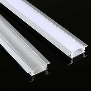 6000 Serie Verborgen Led Strip Lichtkast Lamp U-Vormige 3500K T5 <span class=keywords><strong>Aluminium</strong></span> Profiel Ingebed Led Strip Licht - Product Image 1