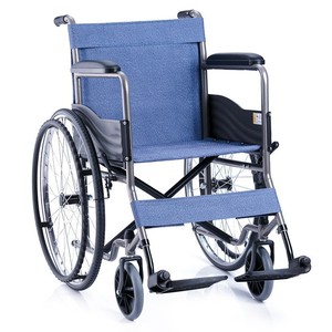 Manual Wheelchair 880mm Height Lightweight Foldable With Large Wheels For Elderly And Disabled Mobility Assistance - Product Image 2