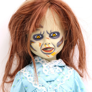 Poupées horribles fantastiques de haute qualité l'exorciste Annabel mariée poupée effrayante jouets en PVC poupées mortes vivantes - Product Image 3